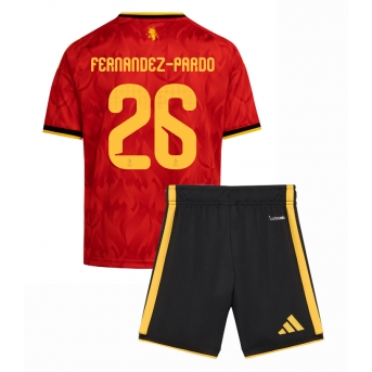Billige Fotballdrakt Belgia Matias Fernandez-Pardo #26 Replika Hjemmedraktsett Barn VM 2026 Kortermet (med bukser)